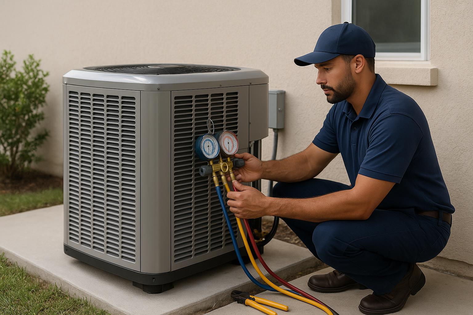 AC Repair service by 123 hvac